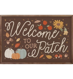 Harvest Wishes I Patch By Laura Marshall